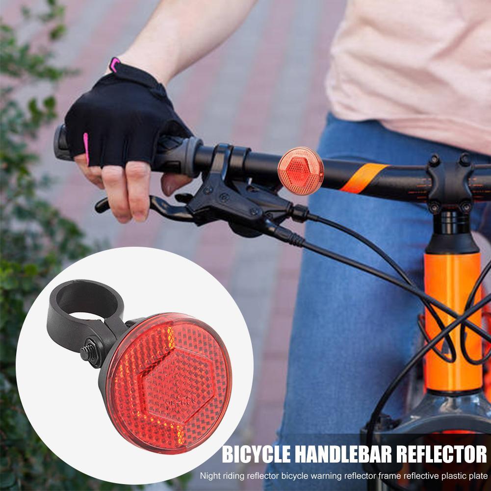 Bike Reflector Mountain Bike Rear Warning Light Safety Lens Bike