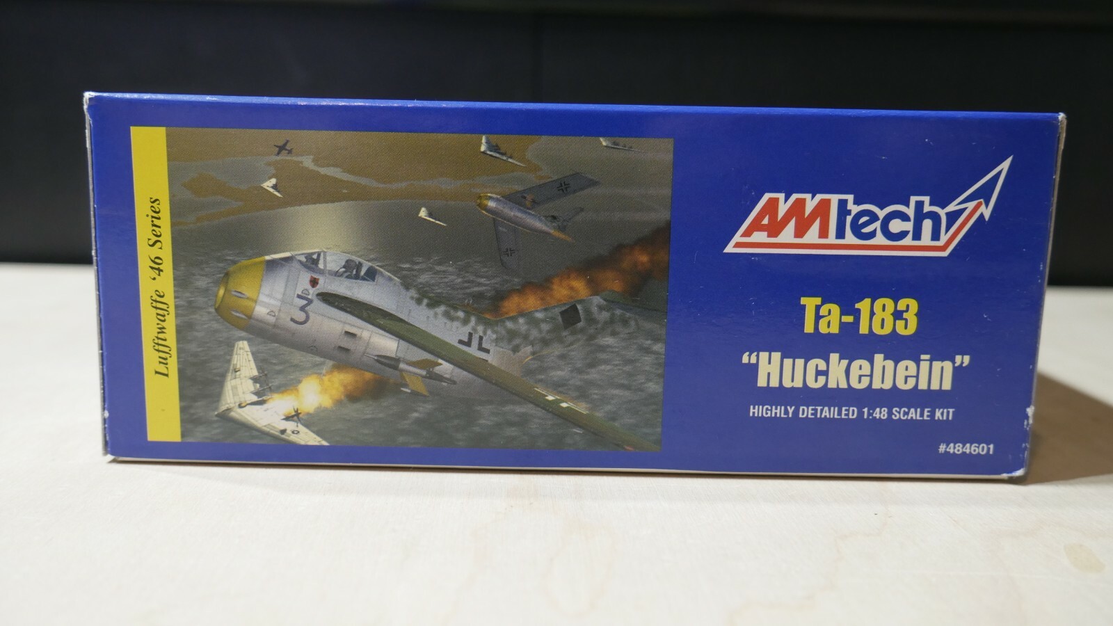 Amtech Luftwaffe Ta 1 Huckebein 1 48 Scale Kit For Sale Online Ebay