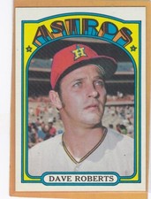 1972 TOPPS BASEBALL DAVE ROBERTS #360 ASTROS NMMT *A5003
