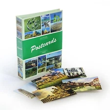 LIGHTHOUSE - Display Album for 100-200 Postcards - 50 Inbound Sheets made fro...