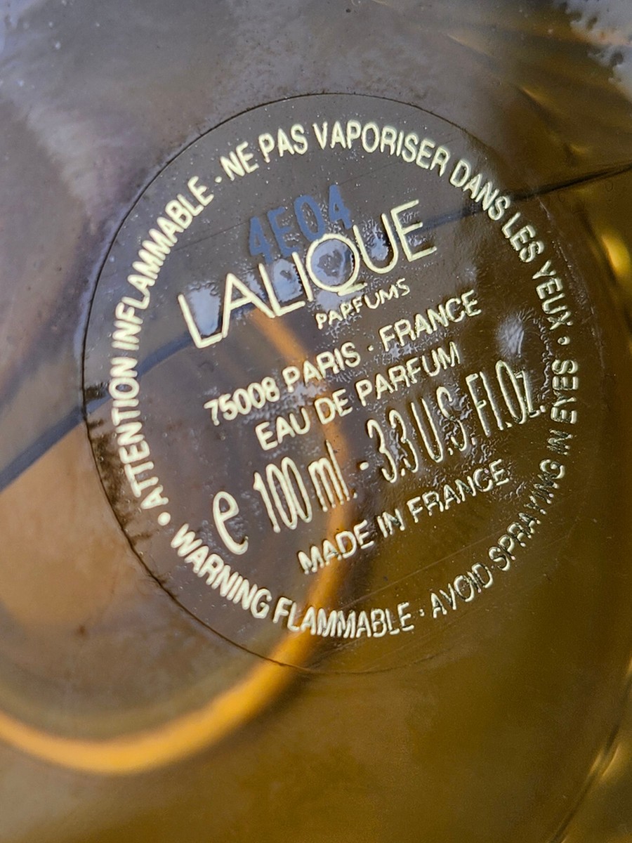 Lalique Pour Homme Flacon Samurai Mascot 2005 Eau De Parfum Bottle