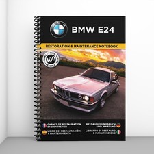 BMW E24 : Restaurierungsnotizbuch & Wartung - VERSANDKOSTENFREI !
