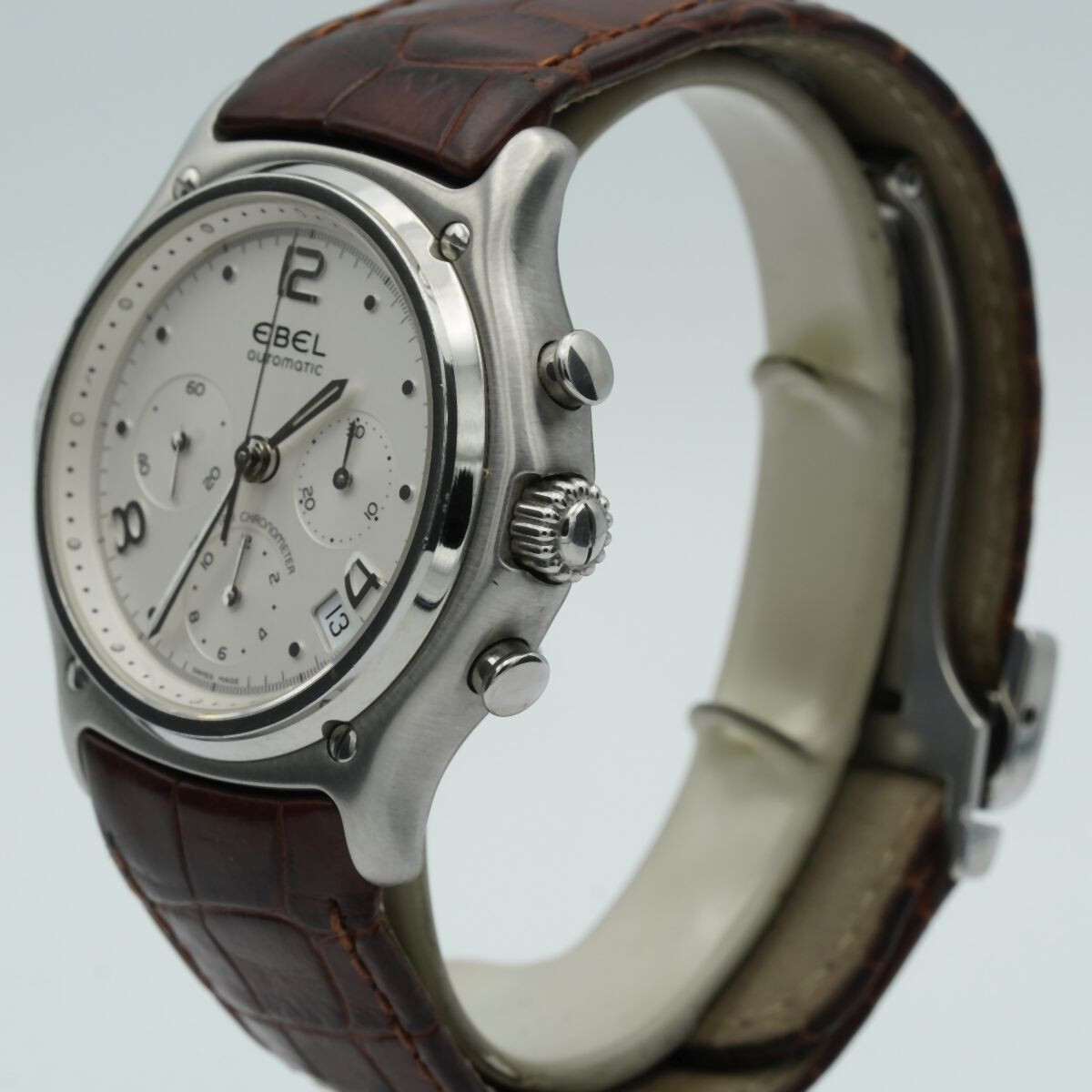 EBEL le Modulor Chrono Automatic Men's Watch Steel 9137240 Wrist Watch Top eBay