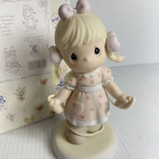 Precious Moments Jumping For Joy  1999 Menbers Only Figure PM991