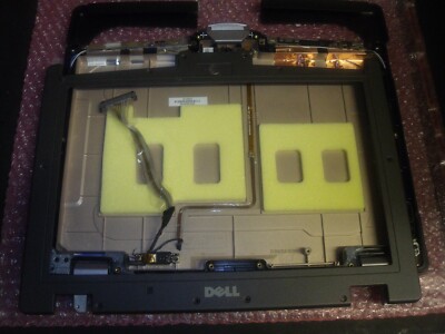 Dell Latitude E6400 XFR 14.1 Back Lid, Scharniere, Riegel, Kabel, Webcam, Blende 21051-01