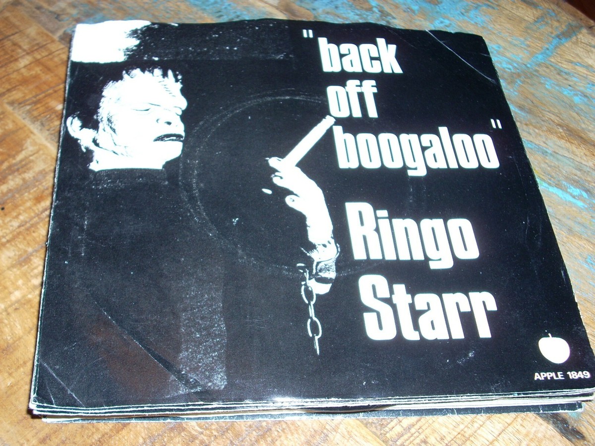 RINGO STARR / BEATLES back off boogaloo ( rock ) 7