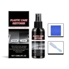 Automotive Plastic Care Agent Polish Interior Parts Cleaning Coating Maint FAST