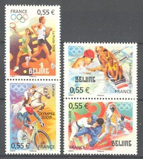 FRANCE 4222/5 JO PEKIN 2008 Neufs xx, TRES BEAUX