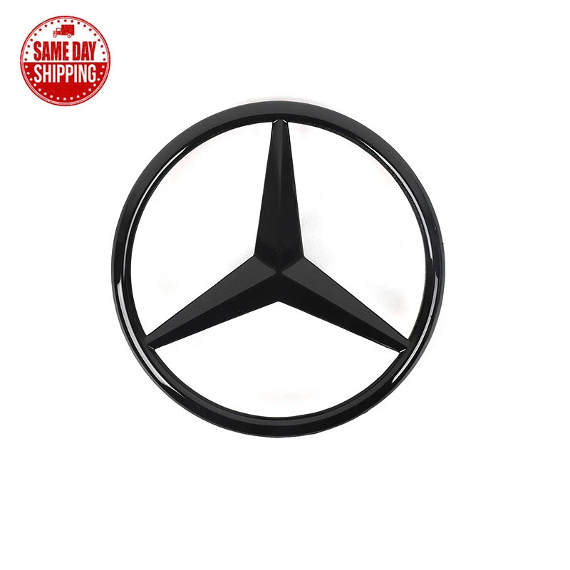 Para Mercedes-Benz W166/Insignia Tapa Bota Trasera Estrella Brillo Negro A1668170016/ Foto 3 de 4
