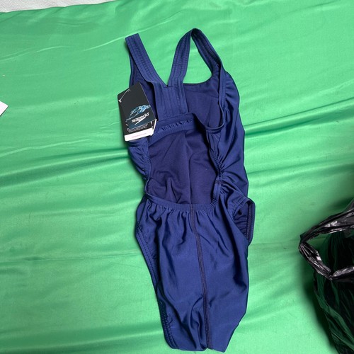 Speedo Damen Swim Speedo Pro Erwachsene Lt Einteiler Badeanzug - Navy Blau - Bild 3 von 6