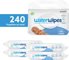 Lingettes Bébés sans Plastique 4-10 Paquets lingettes bébé 99,9 % à Base D'Eau