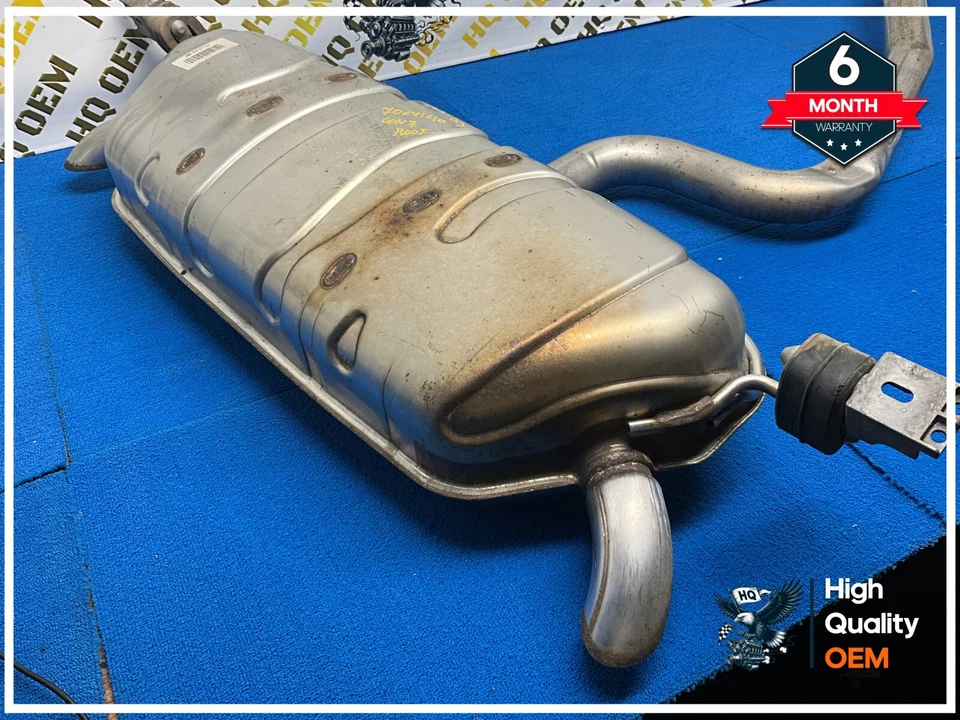 Silenciador traseiro sistema de exaustão Audi Q3 2.0L 2019 - 2023 fabricante de equipamento original 5QF253611AJ - Imagem 2 de 4