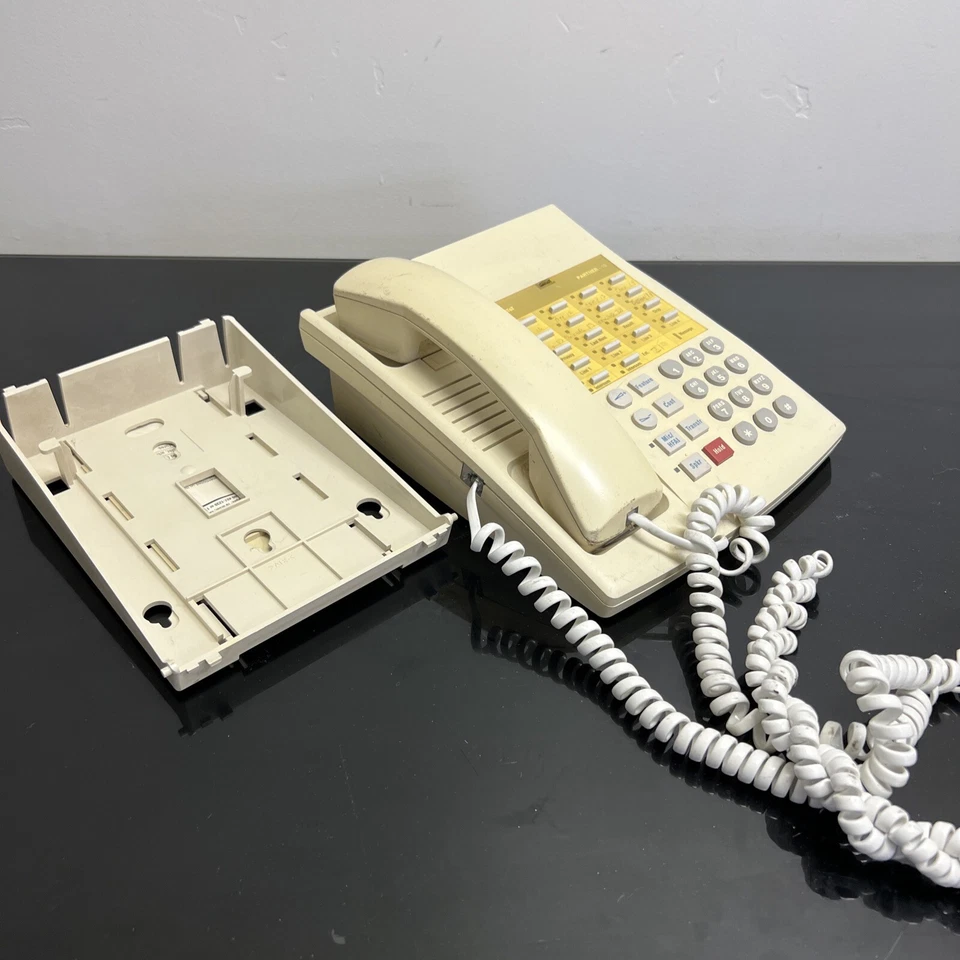 AT&T - 538E - Teléfono fijo para el hogar y la oficina - Blanco/Beige - ¡Funciona! Foto 2 de 4