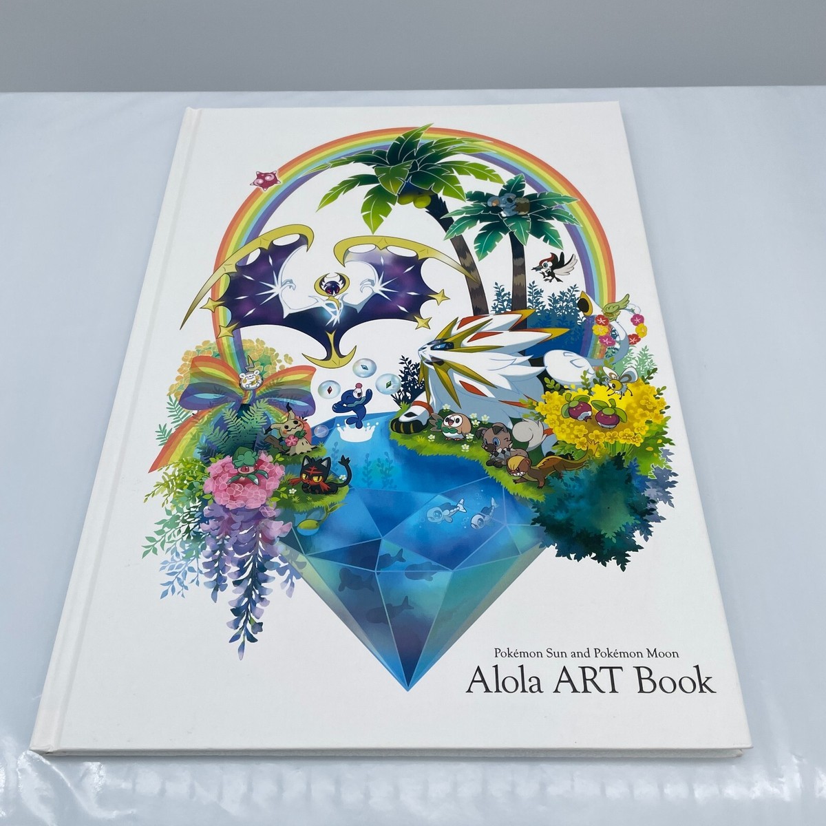 Pokemon Sun & Ultra Moon Alola ART Book Pokemon Center Original