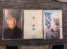 Elton John Cassette Lot Too Low For Zero, Made In England, Live In Australia w/