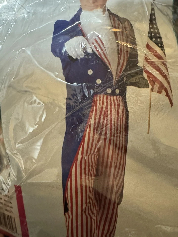 DISFRAZ TÍO SAM ADULTO M Foto 2 de 3