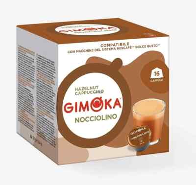 GIMOKA Nocciolino Dolce Gusto Capsules BOX 16 pods