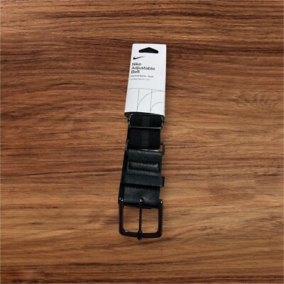 Brand New Official Nike Youth Baseball Belt 2.0 Black Fits Waist Size 20  to 34 