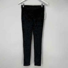 Melrose And Market Kids Pull On Slim Crushed Velvet Leggings Black XL(14/16) NWT
