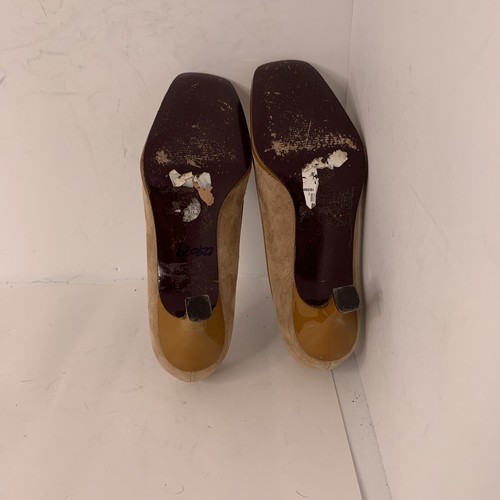 Via Spiga 5 1/2 M Shoes Women’s Tan Suede pumps made in Italy - Picture 6 of 7