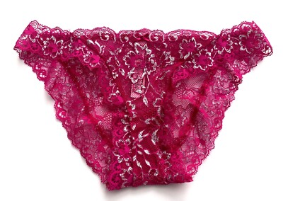 Victorias Secret Panty Nwt Dream Angels Allure Shine Wicked Rose Cheekini Cheeky