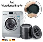 4x Vibrationsdämpfer Waschmaschine Schwingungsdämpfer Trockner Gummifüße DE 🇩🇪