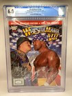 WrestleMania VII #nn CGC 6.0 White Pages - 4383481001 JSA Authenticated Signatur