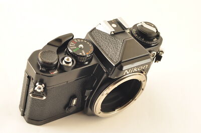 Nikon FE Black Body SLR 35mm film camera From JAPAN #995 | eBay