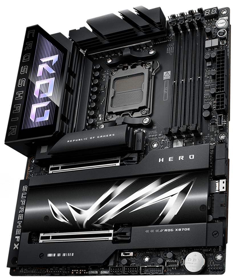 ASUS AMD Socket AM5 対応 X870E 搭載 ATX ASUS ROG CROSSHAIR X870E HERO Socket AM5 AMD X870E DDR5 SATA3 ATX