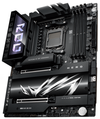 ASUS ROG CROSSHAIR X870E HERO Socket AM5 AMD X870E DDR5 SATA3 ATX