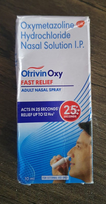 Otrivin Oxy Fast Relief Nasenspray für Erwachsene (10 ml)