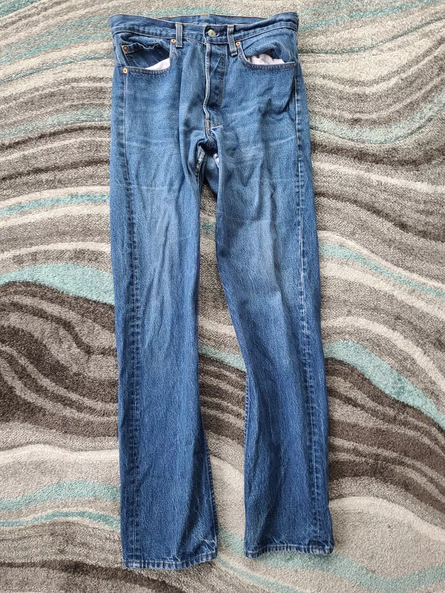 Vintage Levi's 501xx 1501-0117 Denim Jeans Men's Size 31 x 32