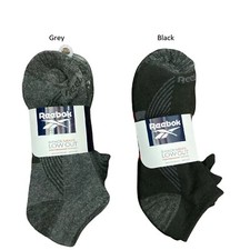 Reebok  Men's Low Cut Performance Training Socks, 8 Pair