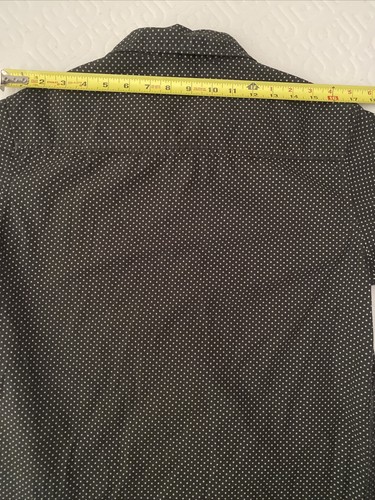 Airwalk Men’s Button Shirt Short Sleeve Medium Black Gray 90’s Skate AIRWALK M - Picture 9 of 12
