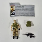 GI Joe "Repeater" Steadi-Cam Machine Gunner Action Figure Complete Vintage 1988