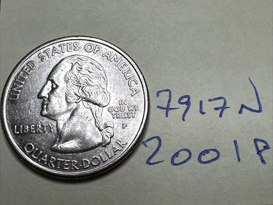 2001-P 25C State Quarter New York 7917N - Image 3 of 3