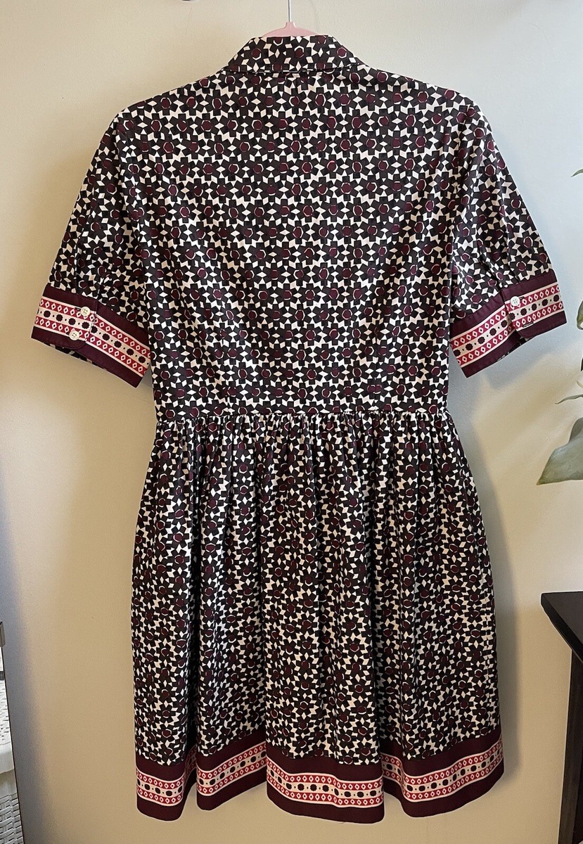 kate spade floral shirt dress Kate Spade Outlet Peacock Floral Shirt Dress, Cream