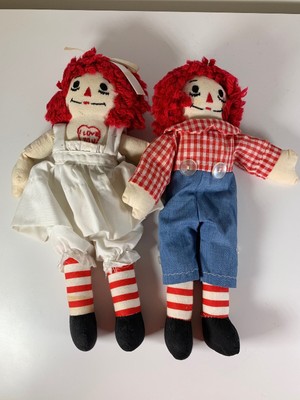 authentic raggedy ann and andy dolls