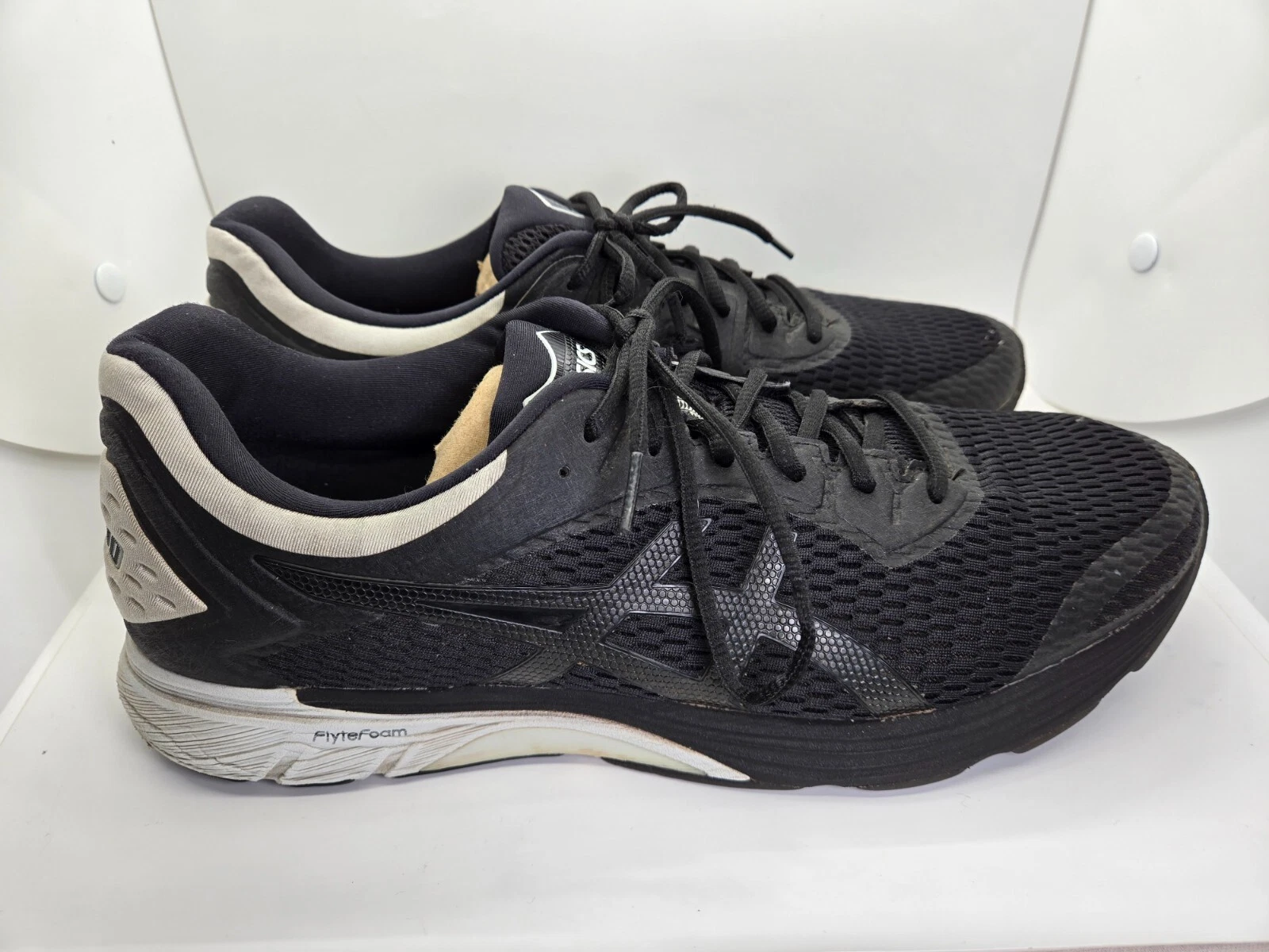 ASICS GT 4000 Scarpe Uomo 14 Nero Running Atletico Lungo Distanza Sneakers Strada