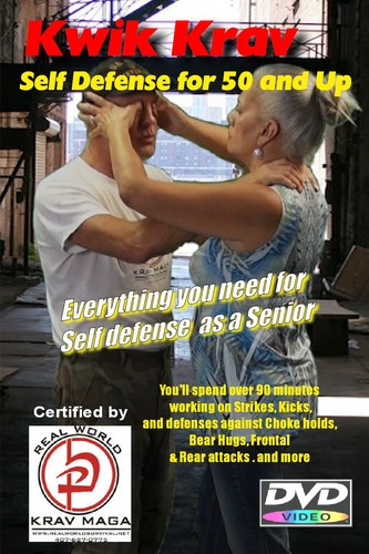 "SELF DEFENSE at 50 & Older" Krav Maga training Video, DVD. - Afbeelding 1 van 12