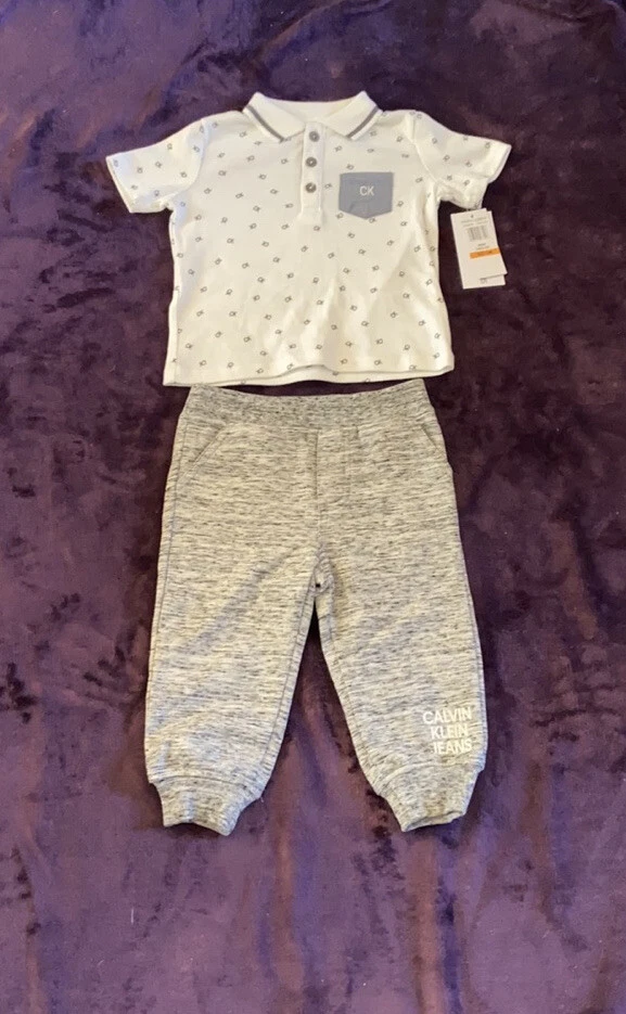 Calvin klein sales baby outfits