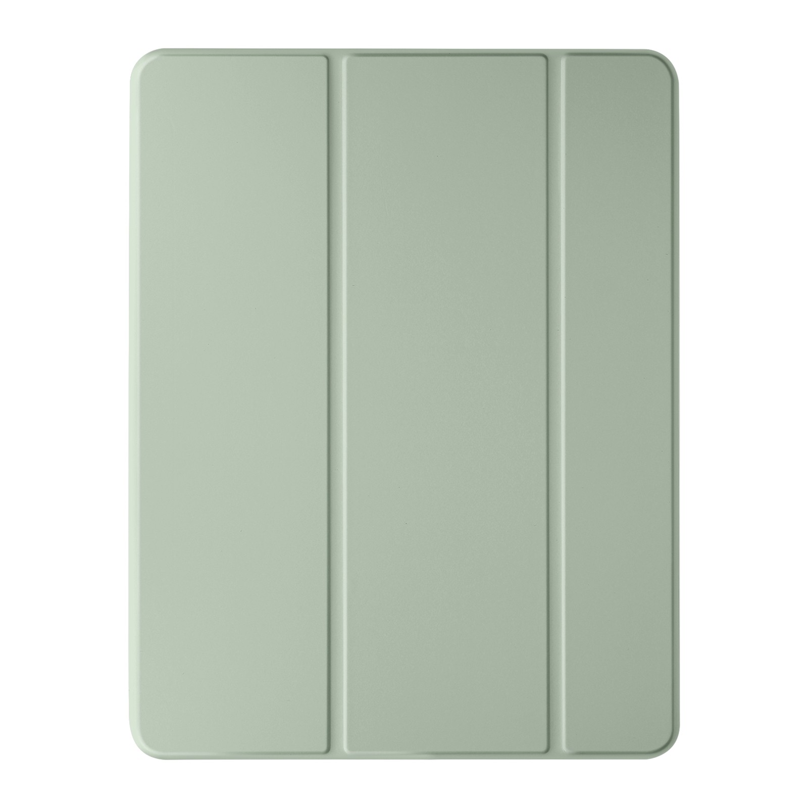 Folio iPad Air 11 M4 2026 vert pomme rigide avec clapet de protection