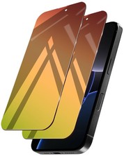 2 Pack for iPhone 16 Pro Max Privacy Screen Protector Tempered Green 16PM