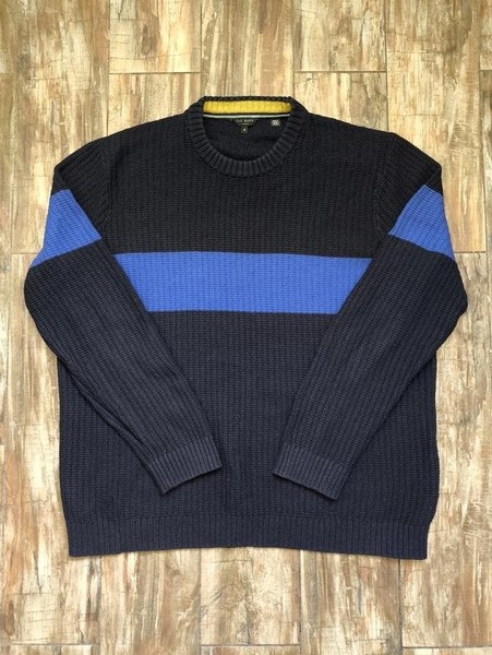 Men Ted Baker Sweater Blue Polyamide 42 / XL