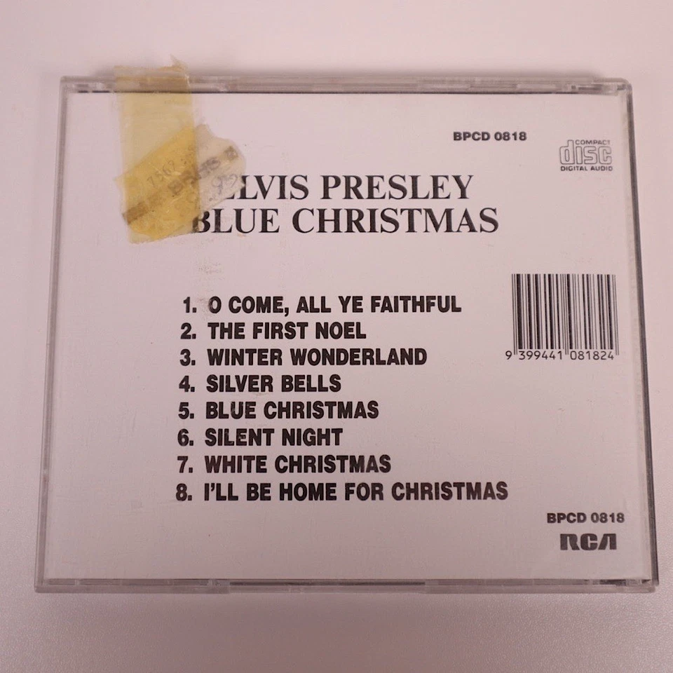 Elvis Presley - Blue Christmas (CD, 1989) RCA Records - Australian Pressing RARE - Image 2 of 3
