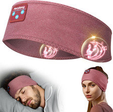 Sleep Headphones Bluetooth 5.2 Headband, Sports Wireless Earphones Music Sleepin