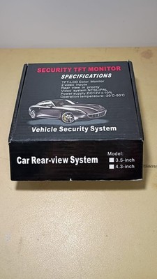 LeeKooLuu Rear View/Reverse/Parking LCD Monitor For Back Up CameraVehicle System