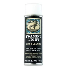 Bickmore Foaming Light Hat Cleaner, For Light Colored-Fur-Felt Hats - 5.5 Oz.