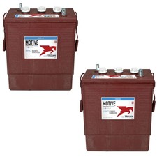 2pc Trojan Motive J305E-AC 6V 305Ah Flooded Lead Acid Deep Cycle Battery