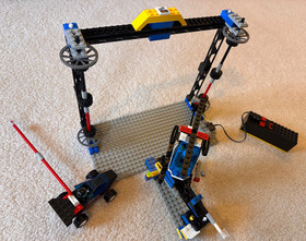 Vintage Lego Studios set 1351 - Movie Backdrop Studio; complete w box/manual